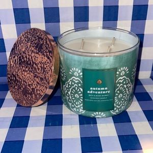 Bath and Body Works Autumn Adventure 3-Wick Candle